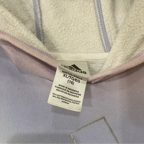 Girls Adidas Colorful Hoodie size XL 16 - Picture 9 of 13
